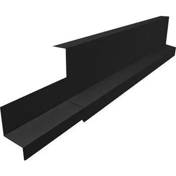 PREFA Oplechování krytiny STUCCO Zavětrovací lišta Stucco P.10 Tmavě hnědá