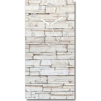 Hodiny Nástěnné hodiny tiché Zeď z kamenů