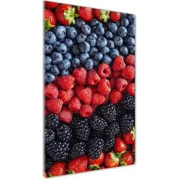 Obraz Vertikální Foto obraz sklo tvrzené Lesní ovoce