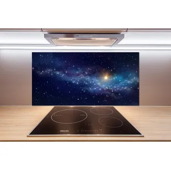 Obklad Skleněný panel do kuchynské linky Vesmír