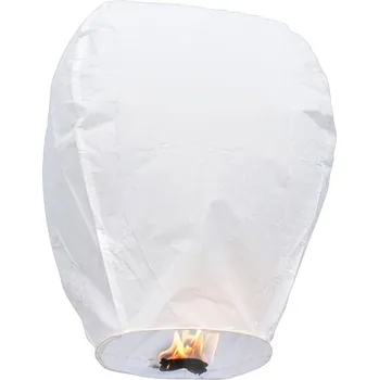 Party dekorace Lampion štěstí velký bílý