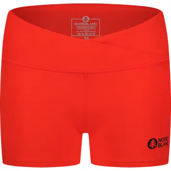 Dámské kalhoty Dámské fitness šortky NORDBLANC NBSPL8038 ORANŽOVÝ INKOUST 36