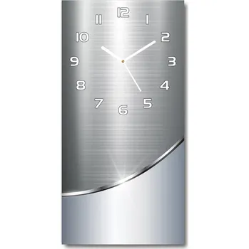 Hodiny Nástěnné hodiny Kovová abstrakce