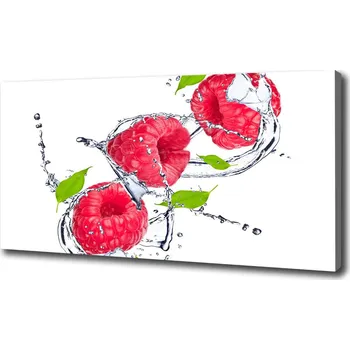 Obraz Foto obraz na plátně Malina a voda