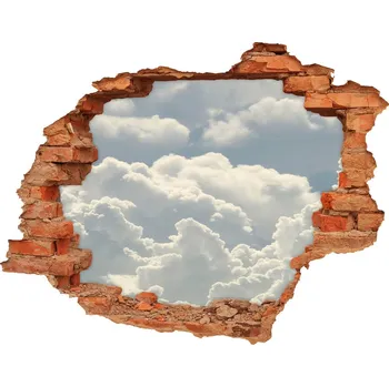 Fototapeta Díra 3D fototapeta nálepka Oblaka