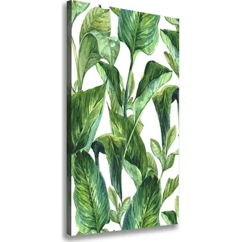 Obraz Vertikální Foto obraz na plátně Tropické listy