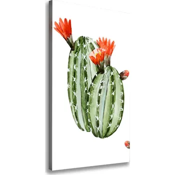 Obraz Vertikální Moderní obraz canvas na rámu Kaktusy