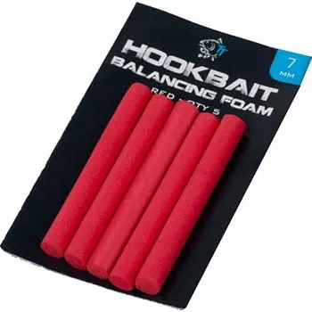 Nash Bait Balancing Foam Red 7mm 4,5cm 5ks