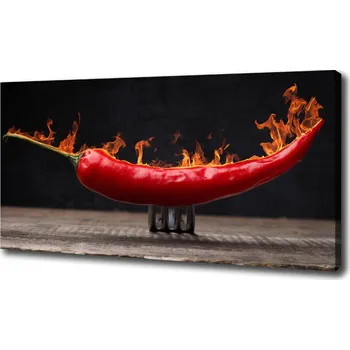 Obraz Foto obraz na plátně Chilli papričky