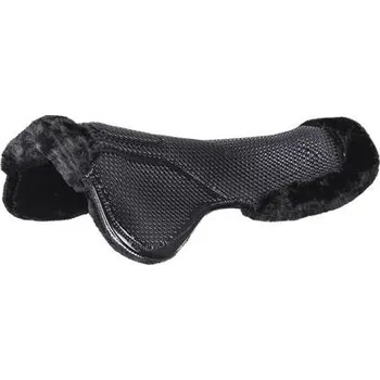 Deka pro koně Gelová korekční podložka Waldhausen s umělým beránkem, černá