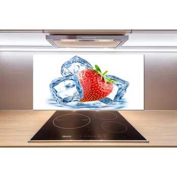 Obklad Panel do kuchyně Jahoda s ledem