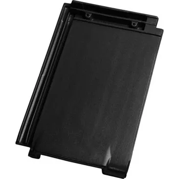 Střešní krytina TONDACH Planoton 11 (Figaro 11) HRANICE Větrací taška Černá Amadeus Glazura