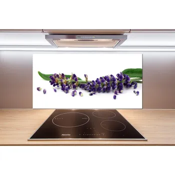 Obklad Skleněný panel do kuchyně Levandule