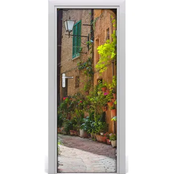 Fototapeta Fototapeta samolepící na dveře Stará ulička 75x205 cm