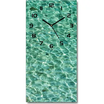 Hodiny Nástěnné hodiny tiché Průzračná voda