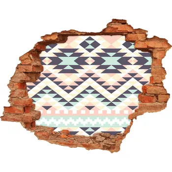 Fototapeta Fotoobraz díra na stěnu nálepka Etnické pozadí