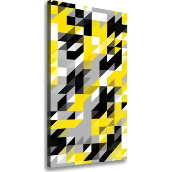 Obraz Vertikální Foto obraz na plátně Geometrické pozadí