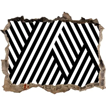 Fototapeta Fototapeta díra na zeď Gemetrické pozadí