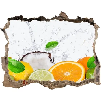 Fototapeta Samolepící nálepka beton Ovoce a voda
