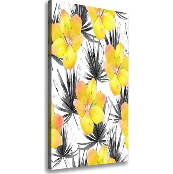 Obraz Vertikální Foto obraz na plátně Tropické květiny