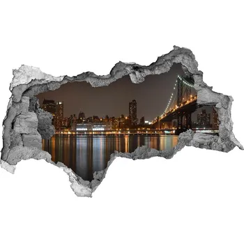 Fototapeta Fototapeta díra na zeď 3D Mezi mosty