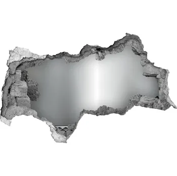 Fototapeta Fototapeta díra na zeď Kovové pozadí