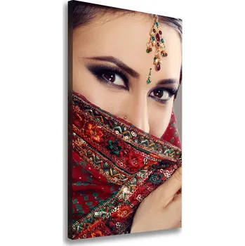 Obraz Vertikální Foto obraz na plátně Indka