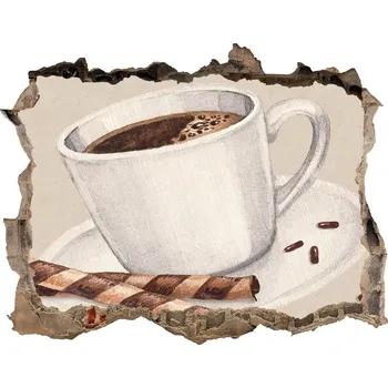 Fototapeta Samolepící nálepka beton Šálek kávy