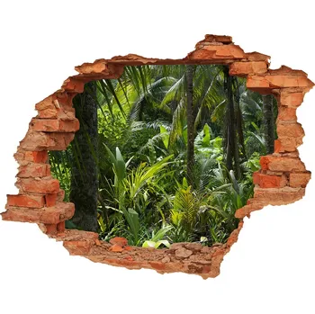 Fototapeta Samolepící díra nálepka Tropický les