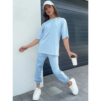 Dámská tepláková souprava DSTREET RIZNA MODRÁ S