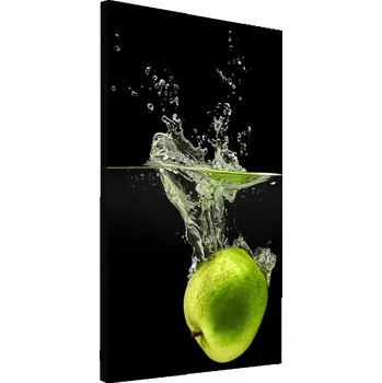 Obraz Vertikální Foto obraz na plátně Zelená jablka