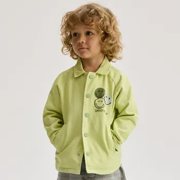 Chlapecká bunda Reserved - Bunda SmileyWorld® - světle zelená - 989CH-70X - 989CH-70X-110