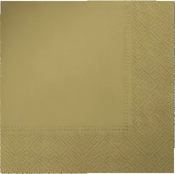 Papírový ubrousek Ubrousky MONOCOLOR GOLD, 20 ks