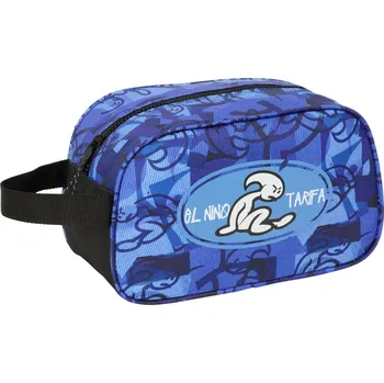 Kosmetická taška Dětská kosmetická taška s poutkem El Niño Roller Modrá Černá (26 x 15 x 12 cm)