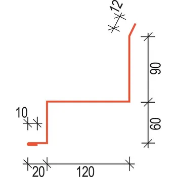 plechová krytina SATJAM Klempířské doplňky RAPID PE25 OZR120 Oplechování zdi RAPID RAL 7024 Grafitová šeď
