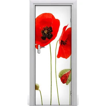 Fototapeta Fototapeta na dveře Polní mák 75x205 cm