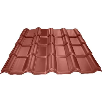 plechová krytina SATJAM GRANDE GP Tašk.tab.1100 Alumat hl. RAL 8017 Hnědá