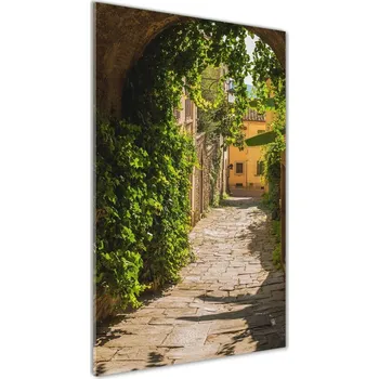 Obraz Vertikální Fotoobraz na skle Italské uličky
