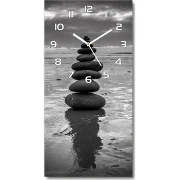Hodiny Nástěnné hodiny Kamení na pláži
