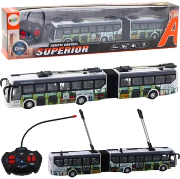 RC model auta Dálkově Ovládaný Městský Trolejbus – 36 cm