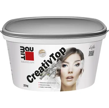 Fasádní barva Baumit CreativTop Max dekorativní omítka 4 mm (25 kg)