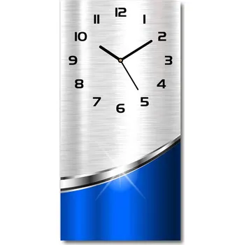 Hodiny Nástěnné hodiny Kovová abstrakce