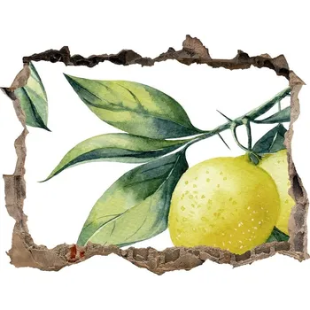 Fototapeta Samolepící nálepka beton Citrony