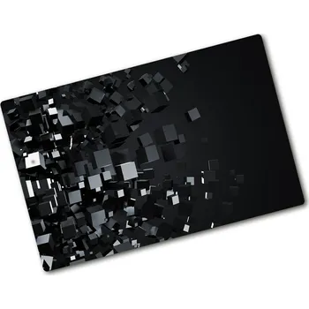 Kuchyňské prkénko Deska na krájení skleněná Abstrakce 3D