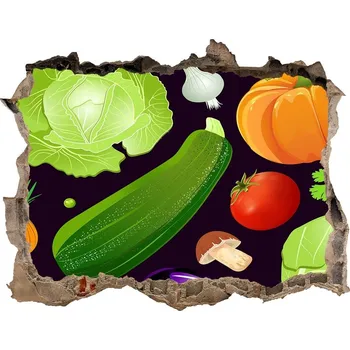 Fototapeta Samolepící nálepka Barevná zelenina