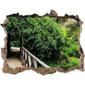 Fototapeta Nálepka fototapeta 3D výhled Most na řece