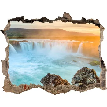 Fototapeta Nálepka fototapeta 3D výhled beton Vodopád