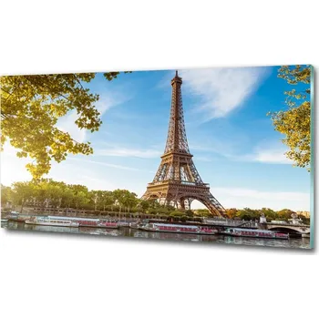Obraz Foto obraz sklo tvrzené Eiffelova věž Paříž
