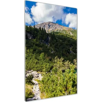 Obraz Vertikální Fotoobraz na skle Mořské oko Tatry