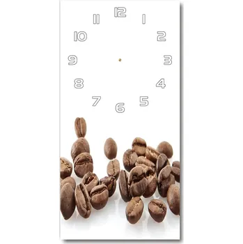 Hodiny Moderní hodiny nástěnné Zrnka kávy